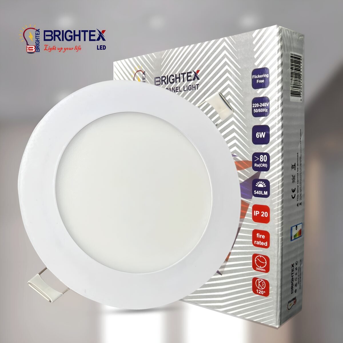 Brightex led panel light 6w