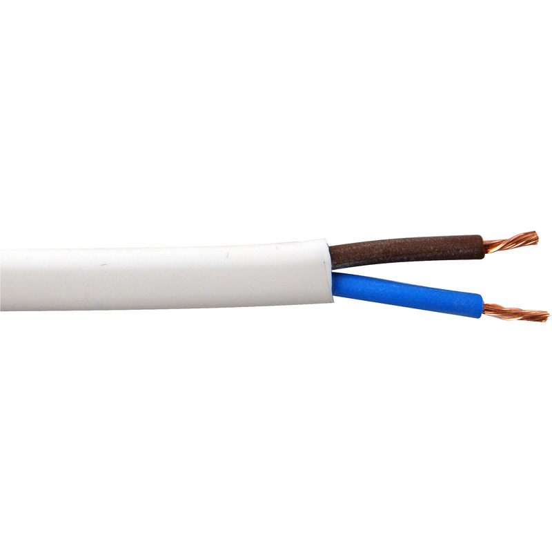 Flex White Cable 2 cores