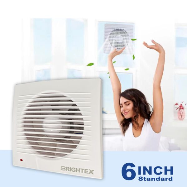Brightex Extractor Fan 6 Inch, standard, 150mm