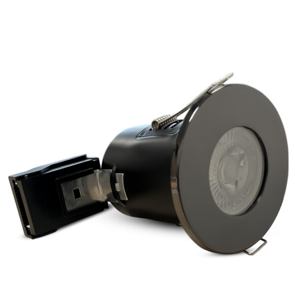 Gu10 holder IP65 Dark Chrome