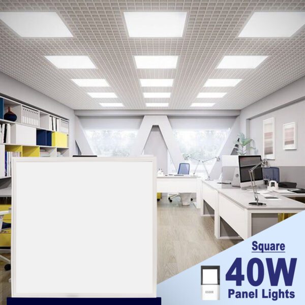 40 W LED Panel - 595*595- Square - 6500k