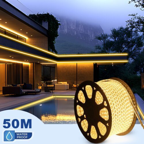 Yellow LED Strip Lights with Pin ,IP65,From 1M to 50M