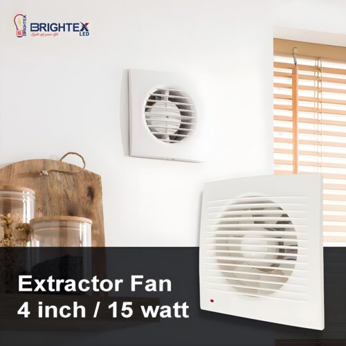 4-Inch Silent Bathroom Extractor Fan